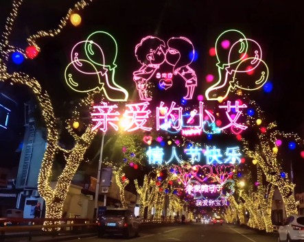 0036情人节网红街ae模板