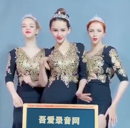 0064三金发美女牌子