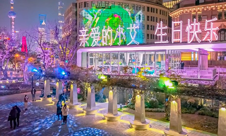 0089上海外滩夜景AE模板